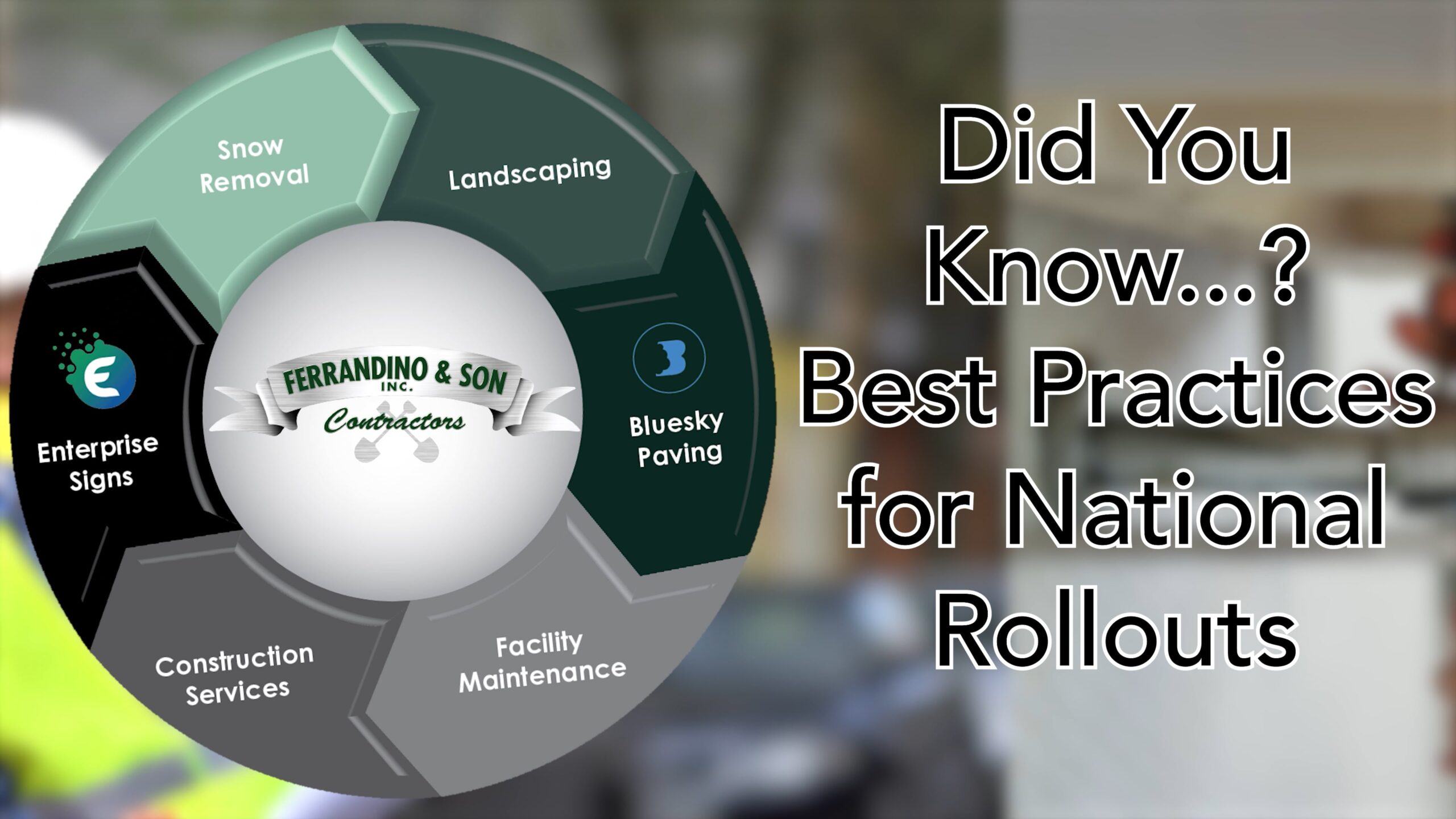 Best Practices for National Rollout
